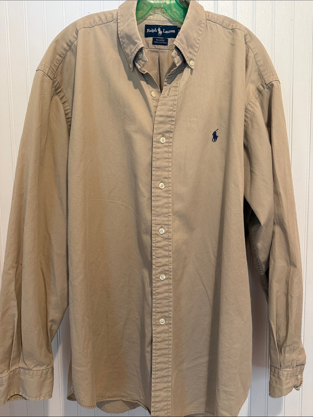 Ralph Lauren Polo mens button down shirt L